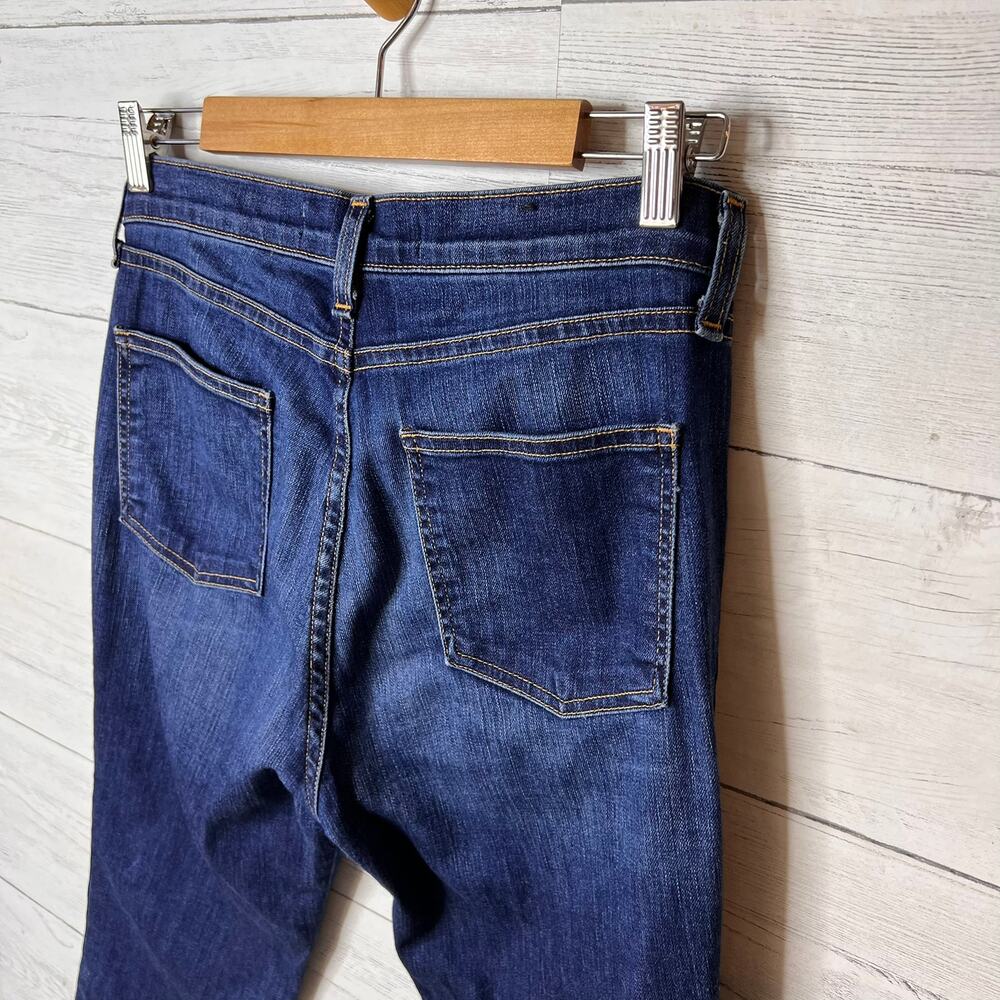 Veronica Beard Jeans Womens Size 29 Carolyn 10" Baby Boot Tux Stripe Button Fly - Picture 15 of 16